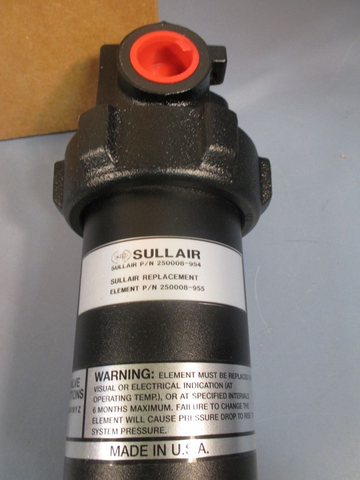 SULLAIR Replacement Element P/N 250008955 250008954