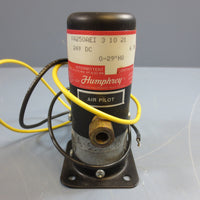Humphrey VA250AEI 24V Vdc General Purpose Solenoid Valve 6.7 W 029" High