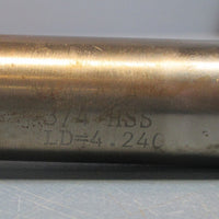 Niagara 3/4" HSS  Lead 4.240 4 Flute Professionally CNC Resharpened End Mill