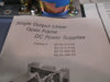 Sola DCPower Supply 120/240v-ac 24v-dc 50/60 Hz 083-00260-0300-24