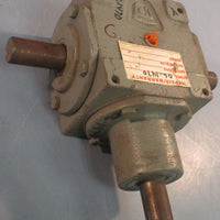 Hub City 022000901165 Bevel Speed Reducer 1:1 Ratio Model 165