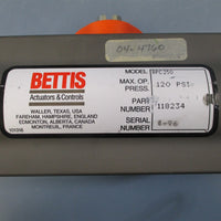 Bettis RPC250 118234 Pneumatic Actuator