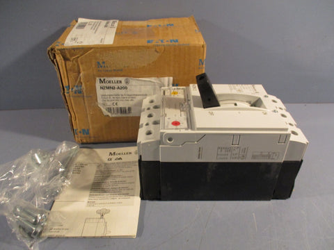 Eaton/Moeller Molded Case Circuit Breaker 200A, 3 Poles NZMN2-A200