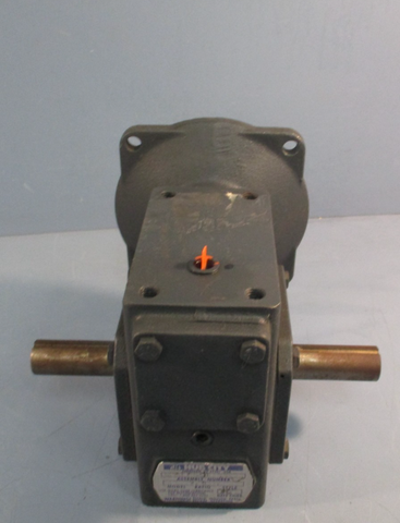 HUB CITY 0220-61201-214 5:1 56C WORM GEAR REDUCER MODEL 214 STYLE A