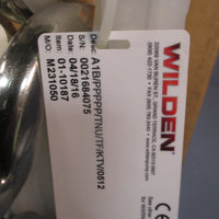WILDEN AIR OPERATED DIAPHRAGM PUMP A1B/PPPPP/TNU/TF/KTV/0512 00216184075