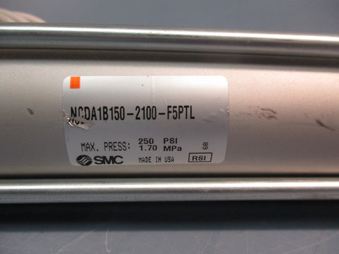 SMC NCDA1B1502100F5PTL PNEUMATIC TIEROD CYLINDER 250PSI 1.70MPa
