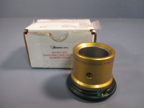 TRIMAC MFG SEAMING CHUCK 204 DIA. 60-L C9502-2084(-.003) L/H SS TN