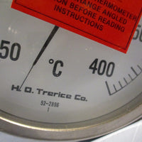 H.O. TRERICE Co. Dial Thermometer 50400 F 522896 w/ 51/2" Adjustable Stem