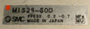 SMC MIS25-50D Escapement 0.2-0.7 Press Pneumatic Cylinder