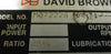 David Brown M072228 BANTI Reducer Gearbox 28:1 Ratio 1-5/8" Shaft Dia NOS