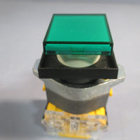 EAO Switching Element/Contact Block w/Green PushButton 704.901.3