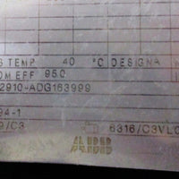 ABB M3BN449KHA4B3 Inverter Motor 200 HP, 228/460 V, 8851788 RPM, 447/9T Frame