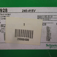 Schneider Electric 26928 Fault Contact 240415V