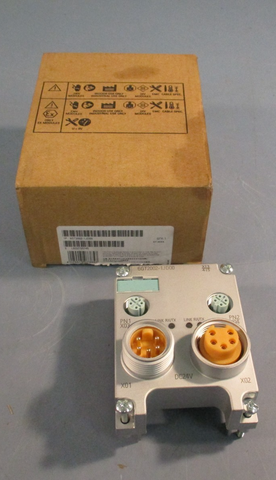 SIEMENS SIMATIC RF180C 1P 6GT2002-1JD00 ETHERNET CONNECTION TERMINAL BLOCK DC24V