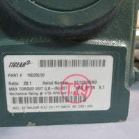 Dodge Tigear 2 Right Angle Gear Reducer 0.7hp 20:1 15Q20L56