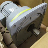 GTR G3FM-40-200-075 Induction Gear Motor 4P, 0.75 kW, 200:1 Ratio, 1430-1730 RPM
