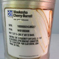 Waukesha Cherry Burrell SPX Actuator Pump Valve W6105306 "W" Series Valve