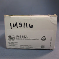 IFM Electric Rectangular Proximity Switch/Sensor 1030vdc IM515A