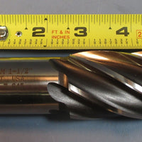 Putnam 1-1/2"  6 Flute End Mill Lead 7.845 2-1/4" Shank 2.05" Cut Length Used