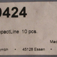 IFM E70424 Label Tag Labels CompactLine 10 pcs per bag (Lot of 5) 50 pcs Total