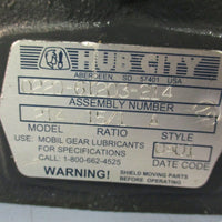 Hub City 0220-61203-214 15:1 Ratio Right Angle Gear Reducer Model 214 Style A