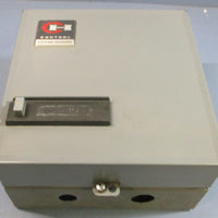 Cutler Hammer A10CN0 Motor Starter w/ Allen Bradley 800TJ2 & Enclosure