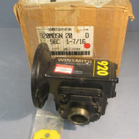 Winsmith 920MDSS545X0DN Gear Reducer 920MDSN 20:1 Ratio 1-7/16" Bore NOS