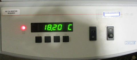 GE Kaye Instruments CTR-80 Liquid Calibration Bath Ultra Low Temp -80 to 100 C