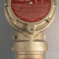 Cooper Crouse-Hinds FSQC2430 Interlocked Receptacle 4P 3W 120-600VAC 30A 3PH