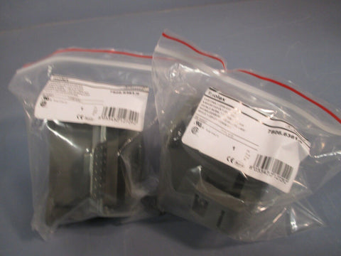 Lot of 2 MOLEX SINGLE LEVER SURFACE MOUNT HOUSING DIE-CAST ALUMINUM 7806.6361.0