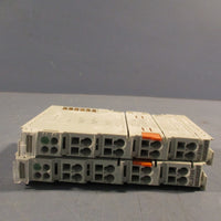 Lot of 2 Beckhoff Potential Voltage Supply Terminal Module 24 V DC 10A KL9100