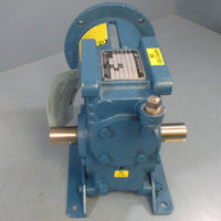 Cone Drive MHO20A015-3 Gear Reducer 10:1 Ratio, 2.52 HP, 3000 RPM Input New