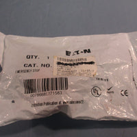 Eaton Moeller M22PV Emergency Stop Pushbutton Switch Red
