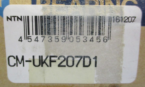 NTN CMUKF207D1 4Bolt Flange Mount Bearing 30mm ID 92mm  Bolt Center to Center