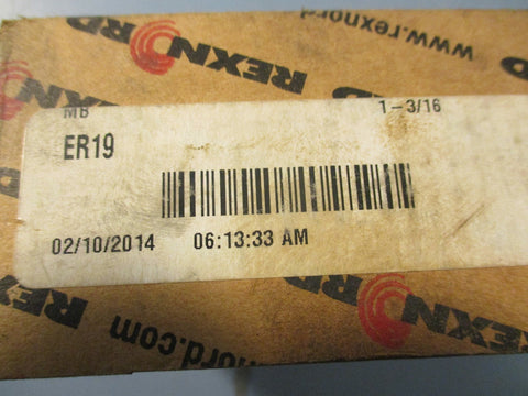 Rexnord ER19 Link Belt Insert Ball Bearing 13/16" Bore 25/8" Length