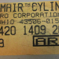 ARO 24201409260 Economair Pneumatic Cylinder 255/8" Stroke 5/8" Shaft Dia