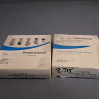 LOT OF 2 GEA GROUP SEAL KIT 221-001314