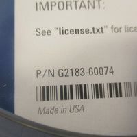 Agilent Technologies G218360073/60074/60072 ChemStation Plus Software