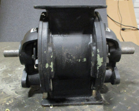 Buhler MPS-22/13 Rotary Airlock Valve 5-1/16" x 4-5/16" Opening 1-1/8" Shaft Dia