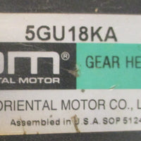 Star Linear Guide LM009168 w/ Oriental Motor 51K90GUSWM Motor 5GU18KA Gear Head