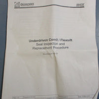 Quadro U200311183 Seal Installation Kit H20031005559 1001203 U20032380