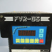 FUJI ELECTRIC FVR004G5B-2 Variable Frequency Drive FVR-G5 200-230V 50/60HZ 3A