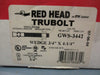 RED HEAD TRUBOLT Wedge Anchor 3/4" x 4-1/4" GWS-3442 QTY 10 in Box
