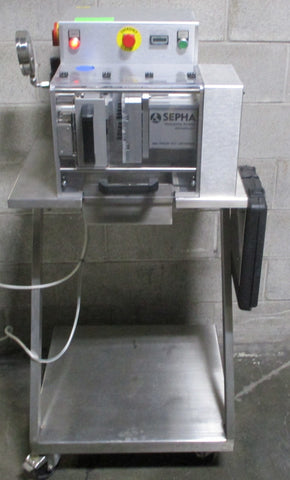 Sepha PRESS-OUT Universal Mini Deblistering Machine 110V AC 2A Mfg in 2003