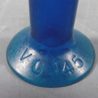 Vacuum Cup 1in Dia Blue Vinyl VC145 LOT OF 8
