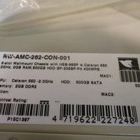AAEON AMC-262 6-Slot Wallmount Chassis 2GB DDR2 RW-AMC-262-CON-001