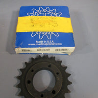 LOT OF (2) MARTIN ROLLER CHAIN SPROCKET SABERTOOTH 60SDS20H