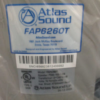(1) Atlas Sound Model: FAP6260T 70.7V/100V60W Inceiling Speaker