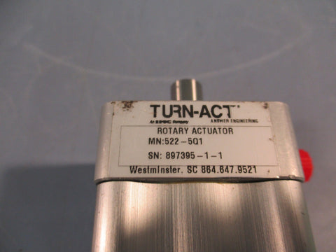 TURN-ACT 522-5Q1 Pneumatic Rotrary Actuator