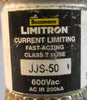 Bussmann Limitron JJS-50 Current Limiting Fast Acting Fuse 600VAC (Lot of 3)